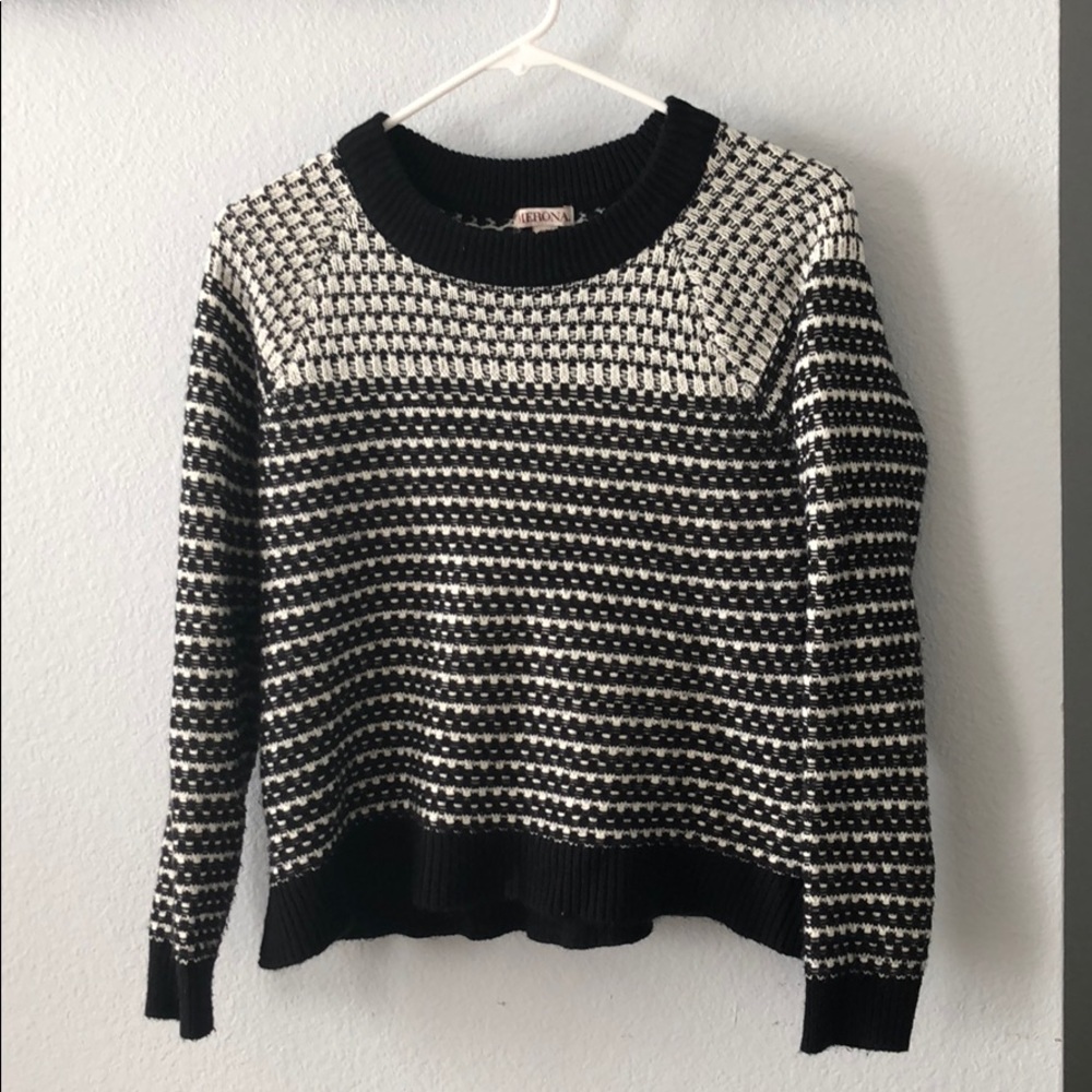 Black & White Sweater